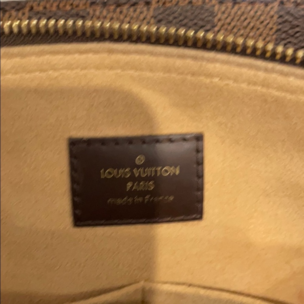Louis Vuitton Normandy Damier Canvas Satchel Ivory - Picture 11 of 16